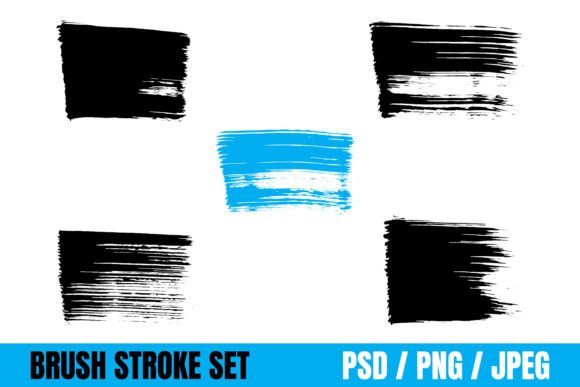 Grungy Brush Strokes and Rustic Paint Brush Assets for Authentic Design