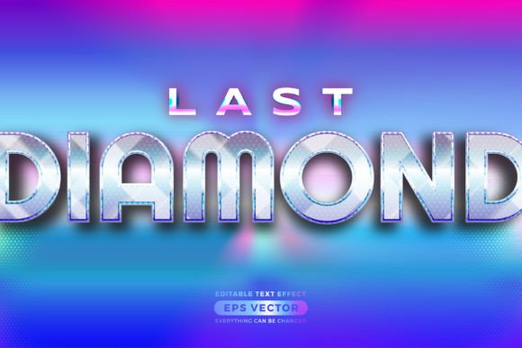 Last Diamond Editable Text Style