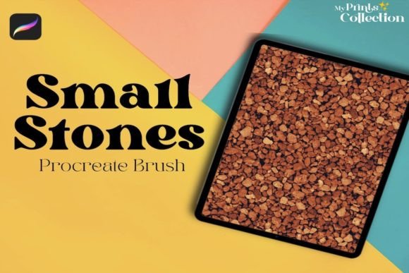 Mastering Realistic Terrain with the Small Stones Dirt Ground Procreate Brush