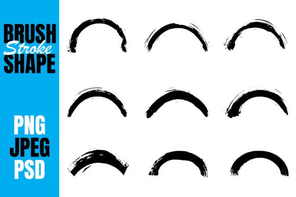 Mastering Visual Texture with Half Round Brush Strokes and Grungy Circles